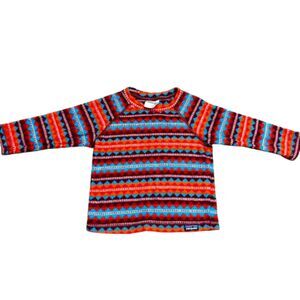 Patagonia Baby Micro D Fleece Crewneck Pullover Sweater Size 12-18M